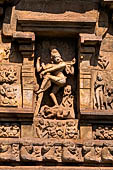 The great Chola temples of Tamil Nadu - The Brihadisvara temple of Gangaikondacholapuram. Sculptures of the vimana, Nataraja  (South). 